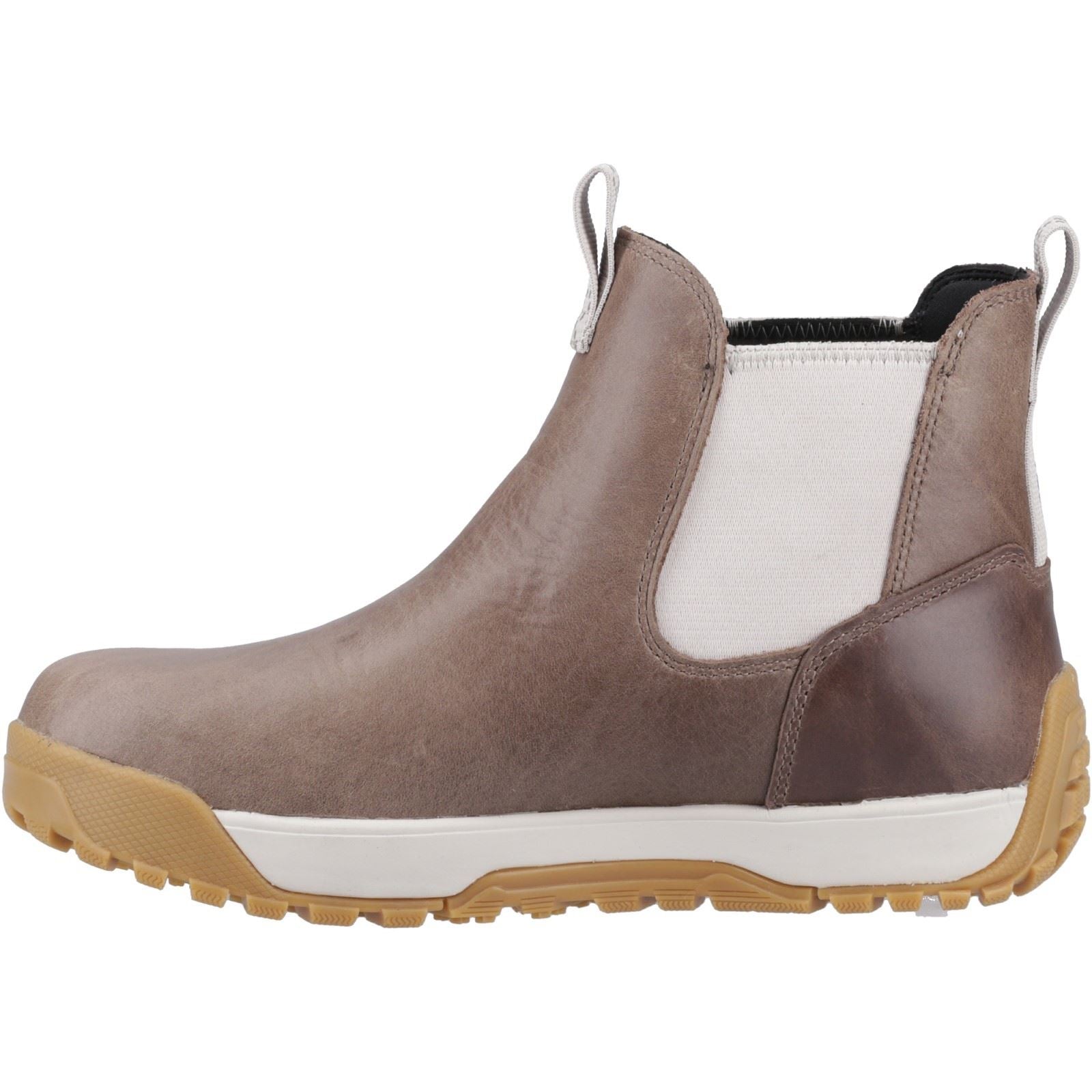 Xtratuf Ankle Deck Boot Leather Leather Women's Stone Wellington Boots