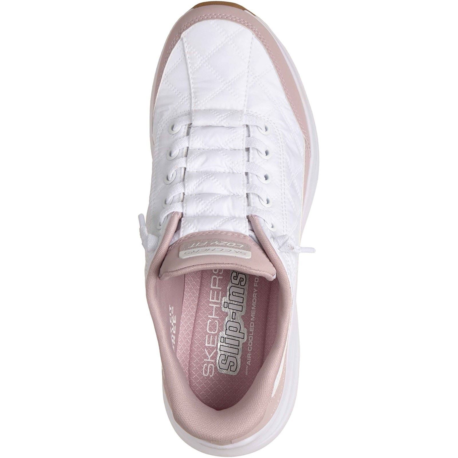 Skechers Contour Foam Cozy Fit Textile Women's Lavender Standard Trainers