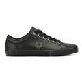 Fred Perry Baseline Leather Men's Black/Laurel Green Trainers