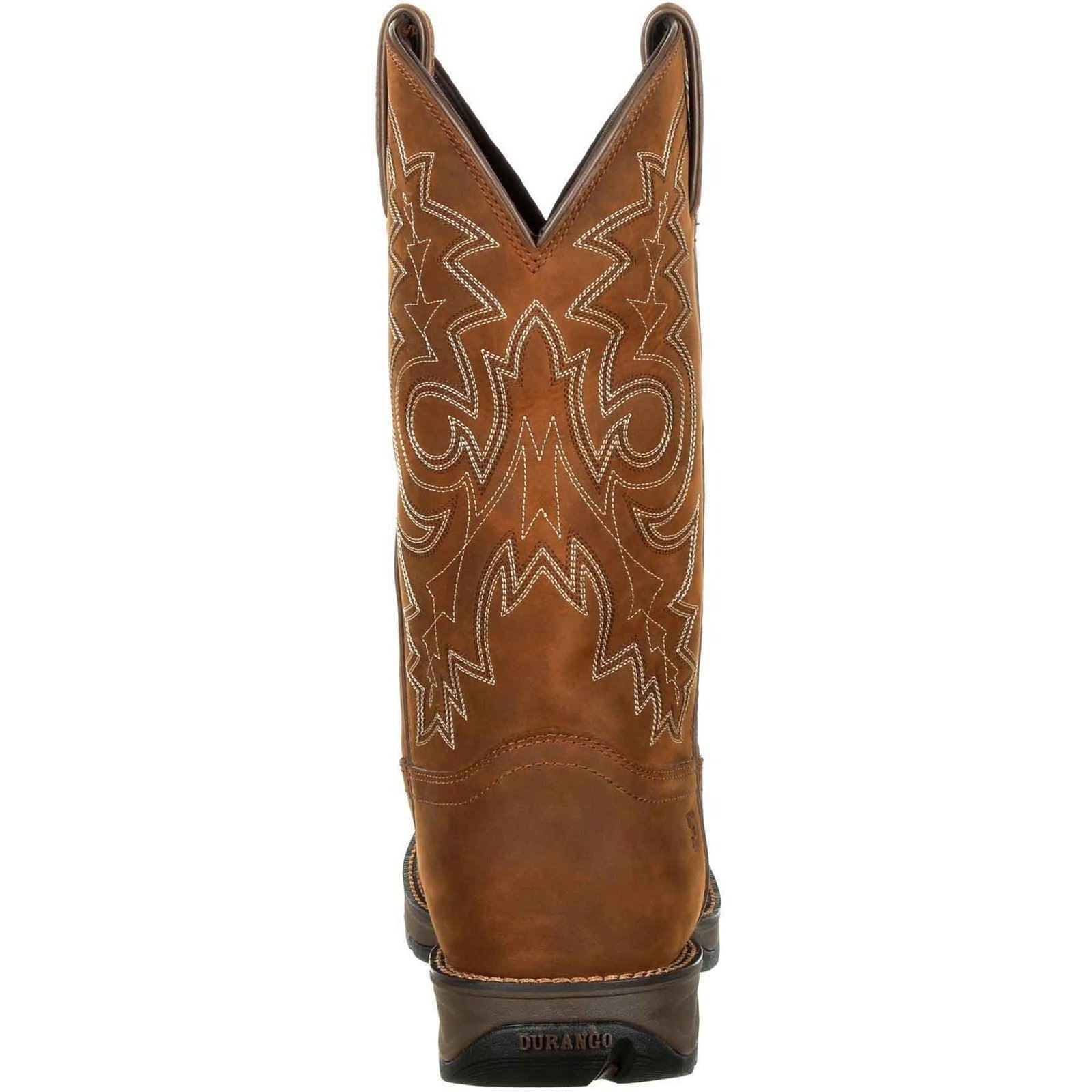 Durango Rebel Leather Men's Coyote Brown Boots