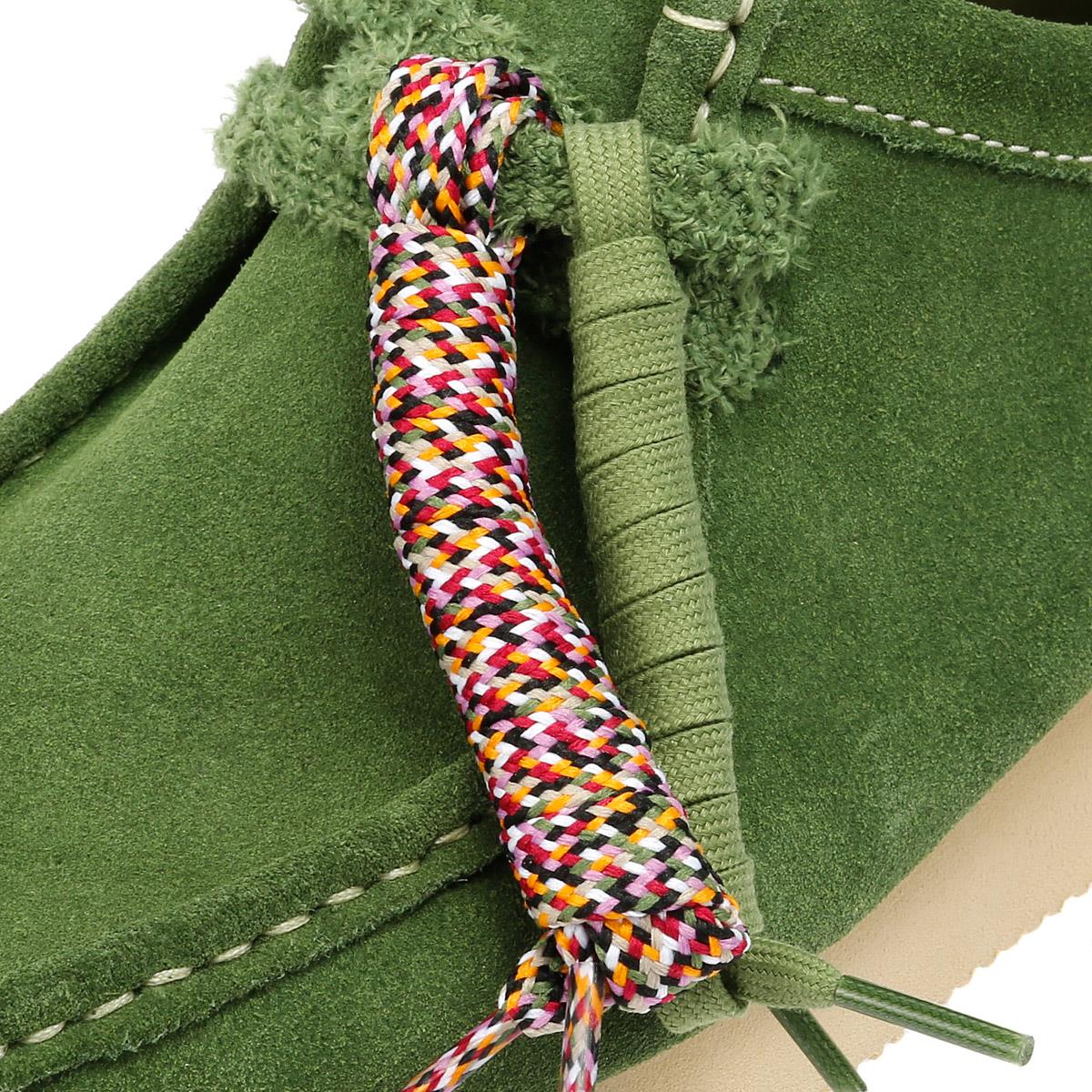 Clarks Originals Wallabee Day Suede Men's Green Shoes