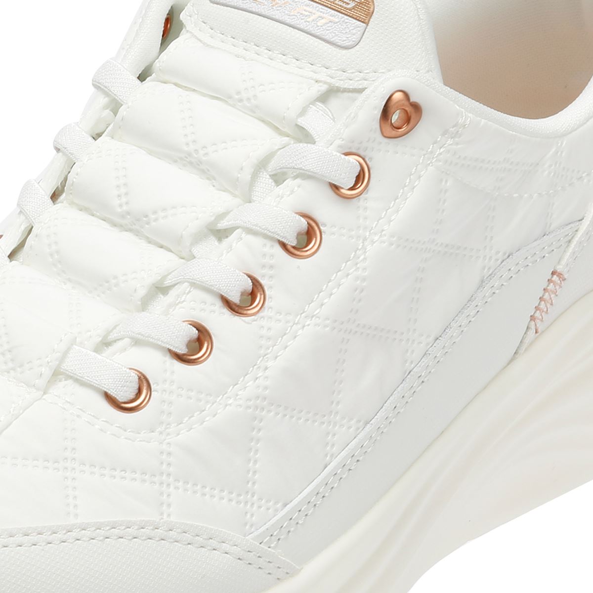 Skechers Slip-Ins Contour Foam Cozy Fit Women's White Trainers