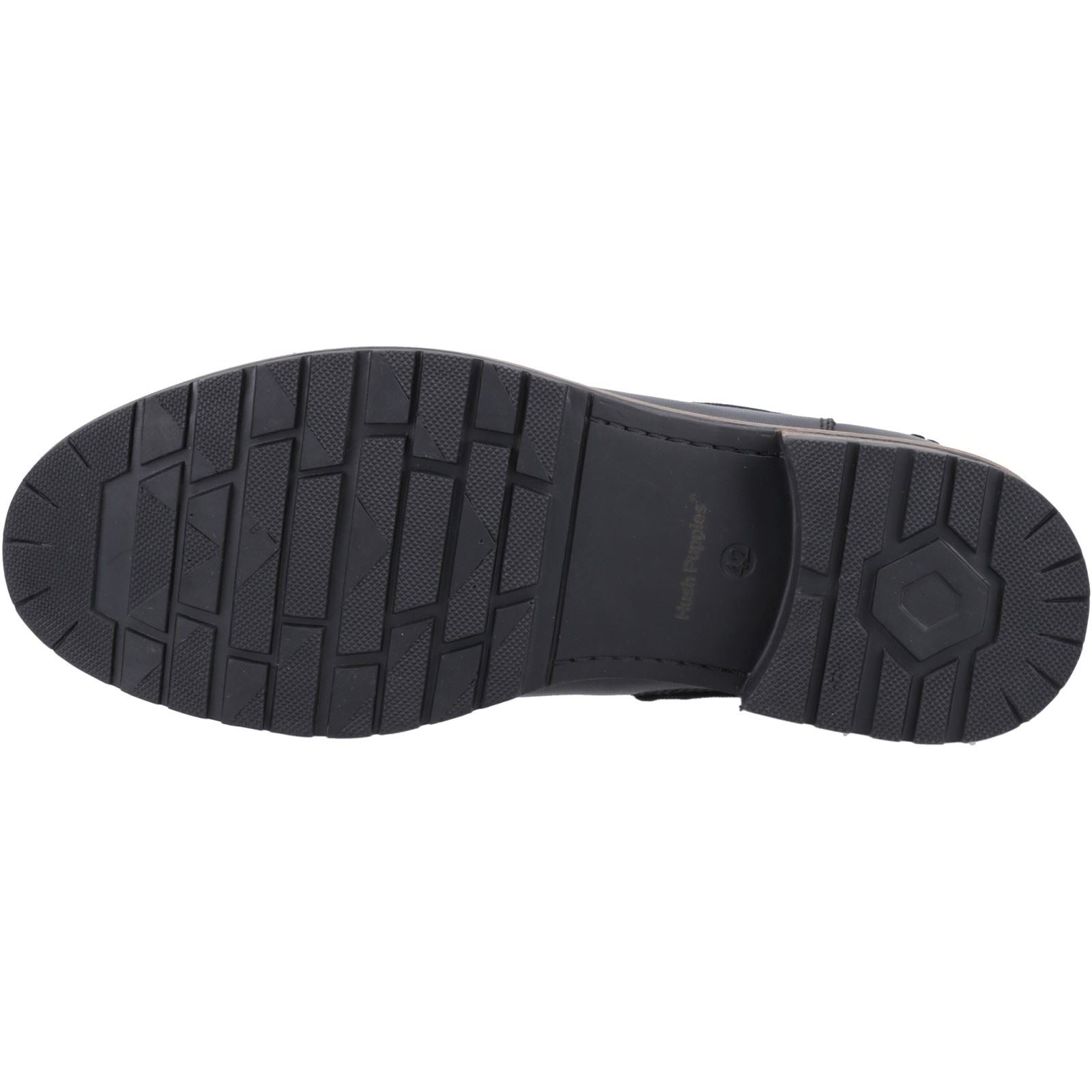 Hush Puppies Russell Leather Men's Black Boots