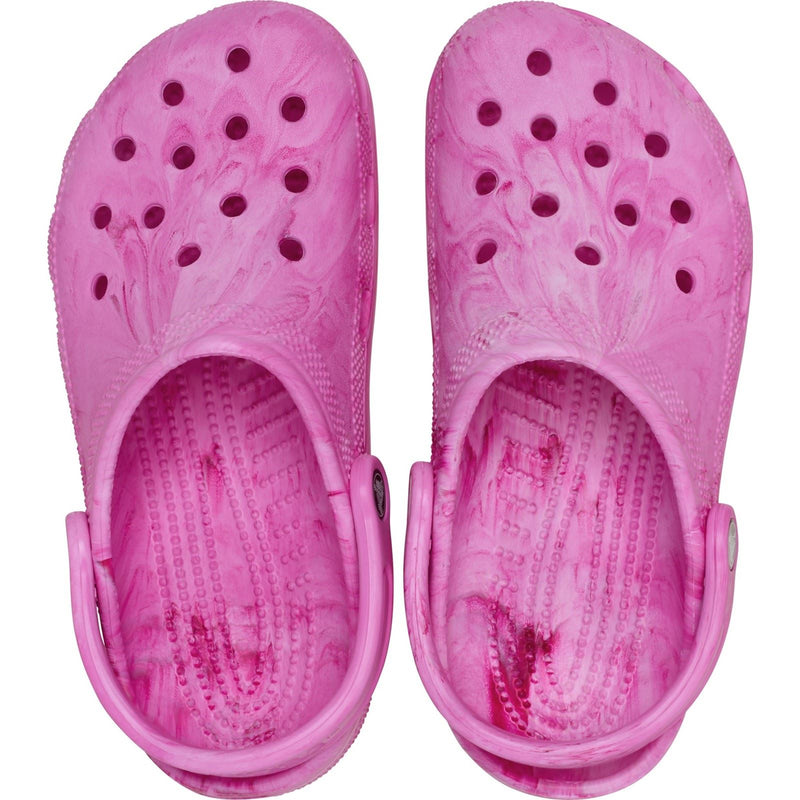 Crocs Classic Marbled Clog Synthetic Pink/Multi Clogs