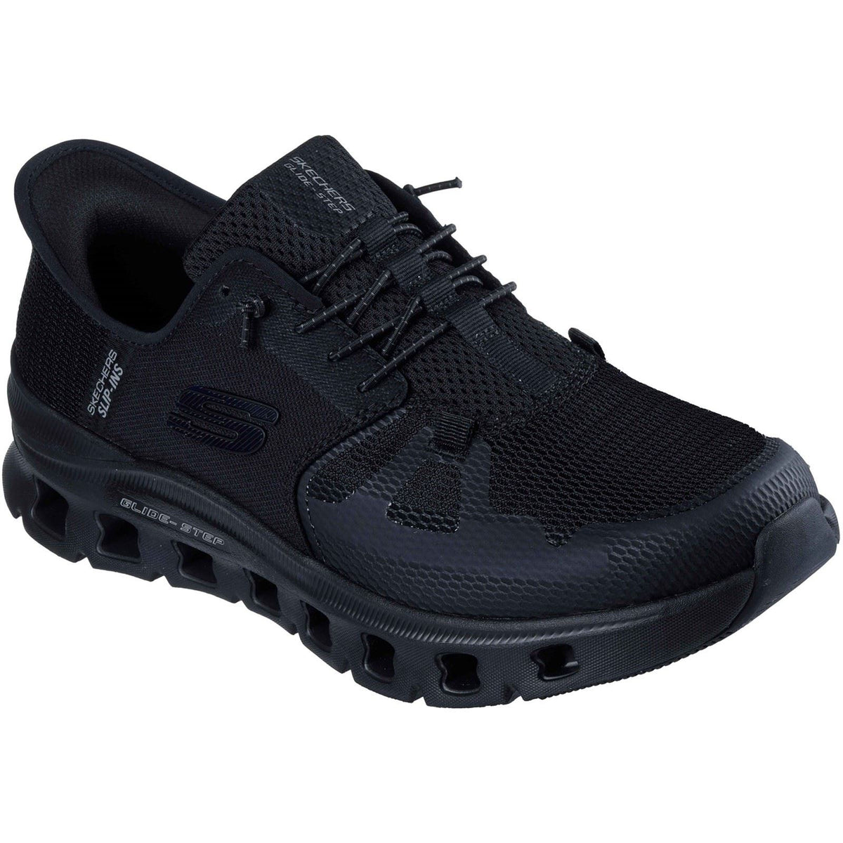 Skechers Glide-Step Pro Textile Men's Black Standard Trainers