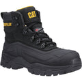 Caterpillar Typhoon SBH Rubber/Leather Black Safety Boots