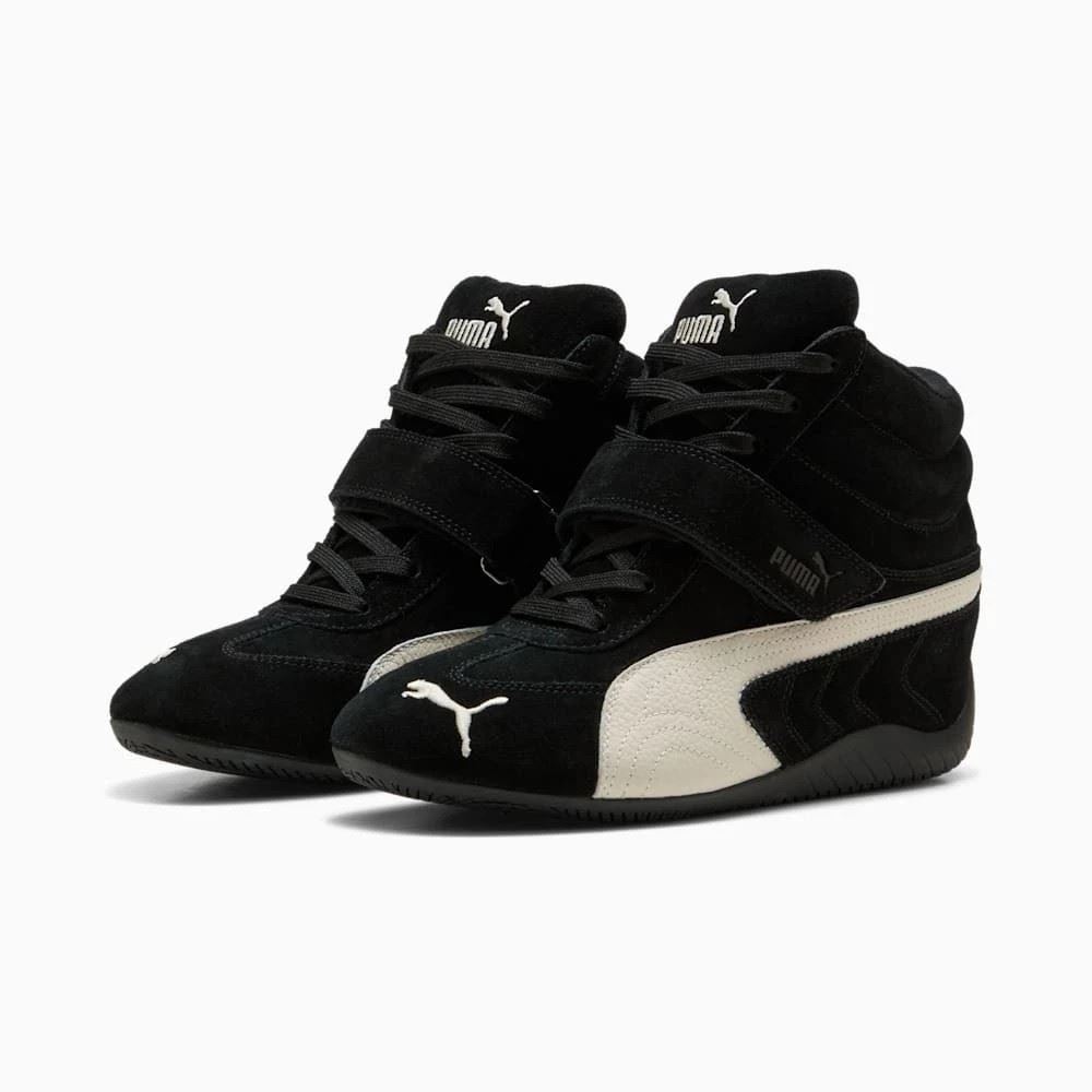 Puma Speedcat Wedge OG Suede Women's Black/White Trainers