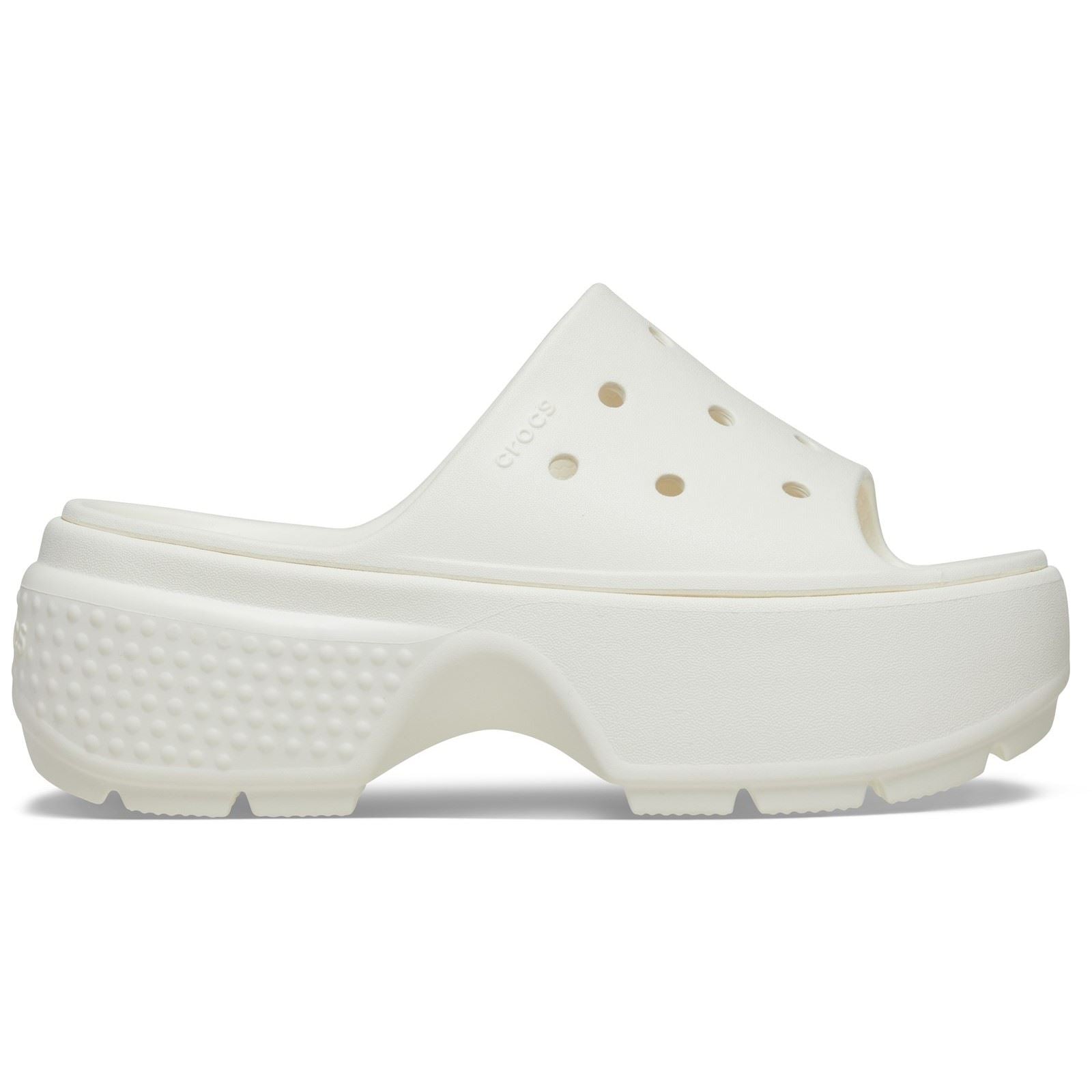 Crocs Stomp Slide Synthetic Chalk Slides