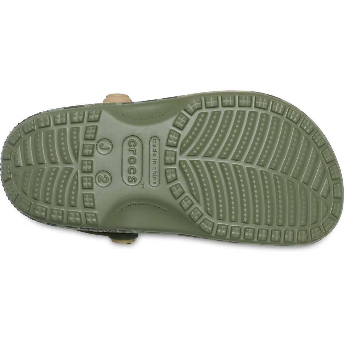 Crocs Classic Strap-Back Camo EVA Boy's Cargo/Multi (Backstrap GLOW) Casual Shoes - Clogs