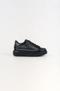 Karl Lagerfeld Kapri Konstellation Leather Women's Black/Silver Trainers