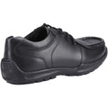 Hush Puppies Mackenzie Leather Boys's Black Lace-Up Shoes