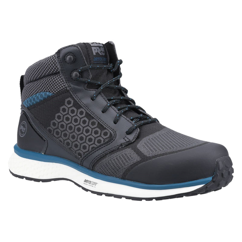 Timberland Pro Reaxion Mid Synthetic Black/Blue Safety Boots