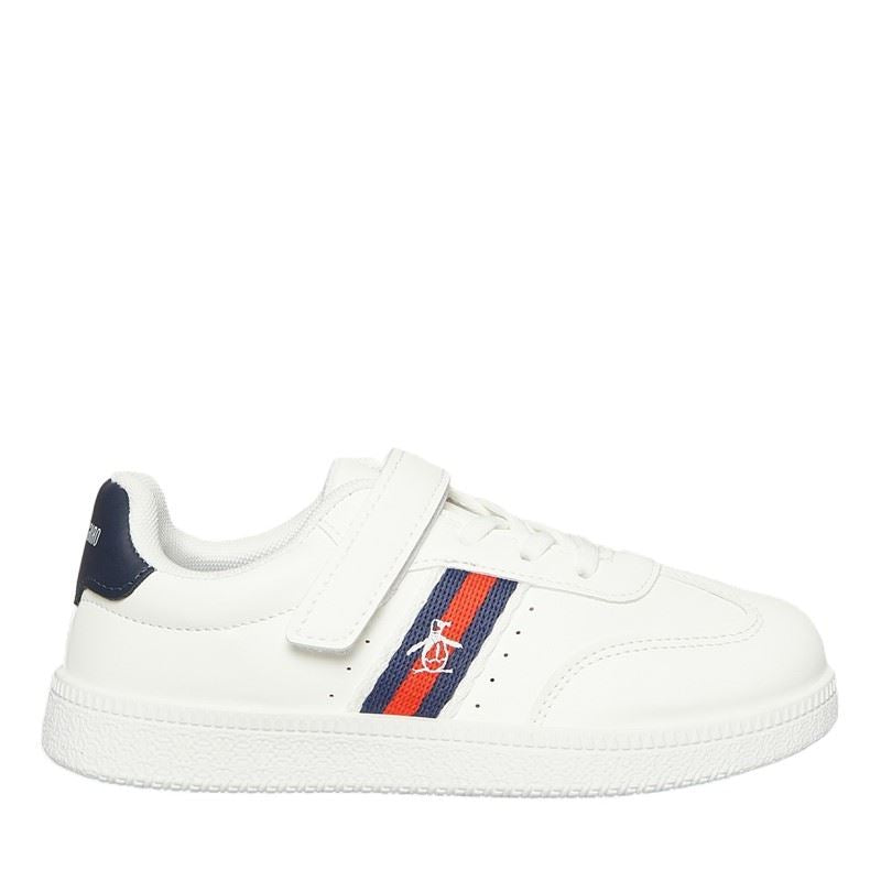 Penguin Junior Soop White Trainers