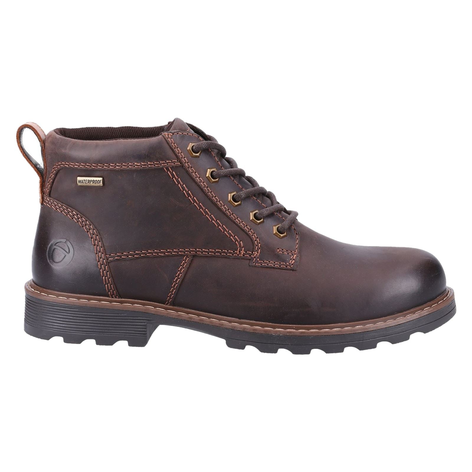 Cotswold Falfield Leather Men's Brown Boots
