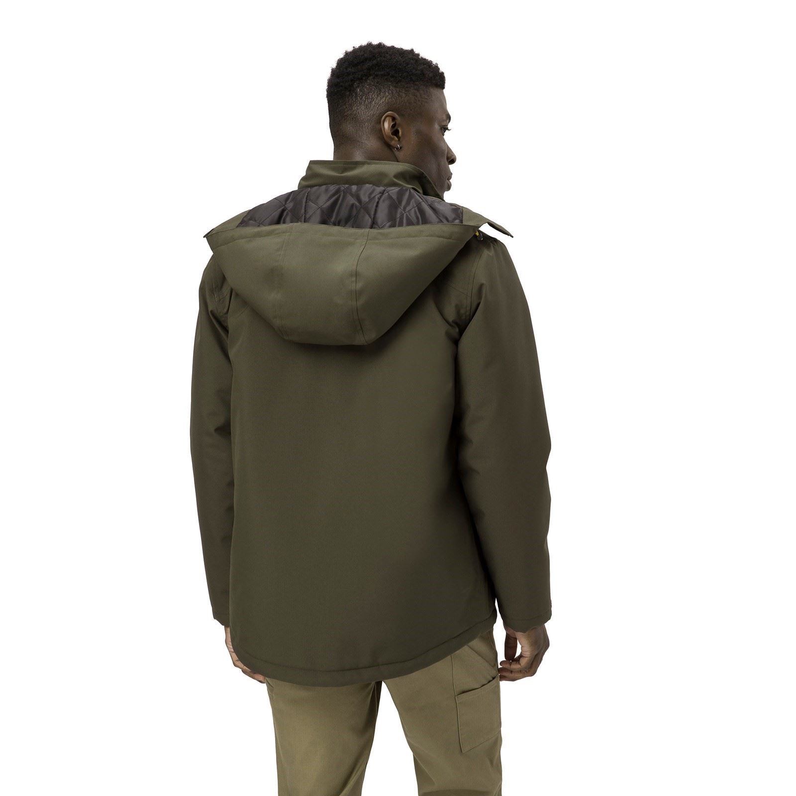 Caterpillar Lightweight Insulated Men's Moss Puffer Jacket