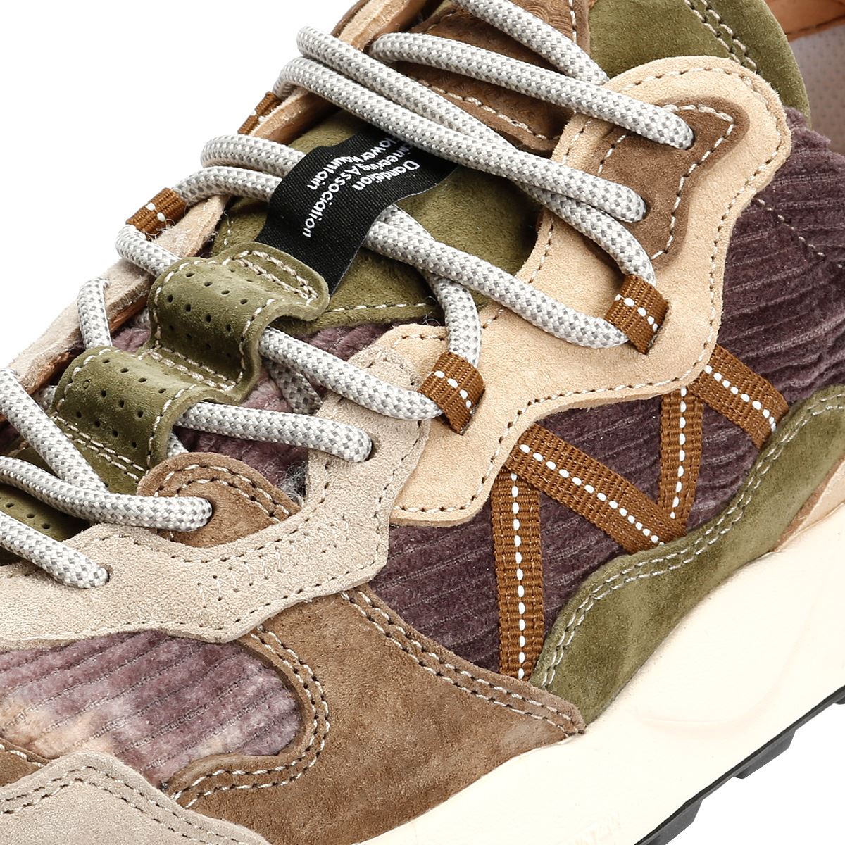 Flower Mountain Lenzan Lilac/Brown Trainers