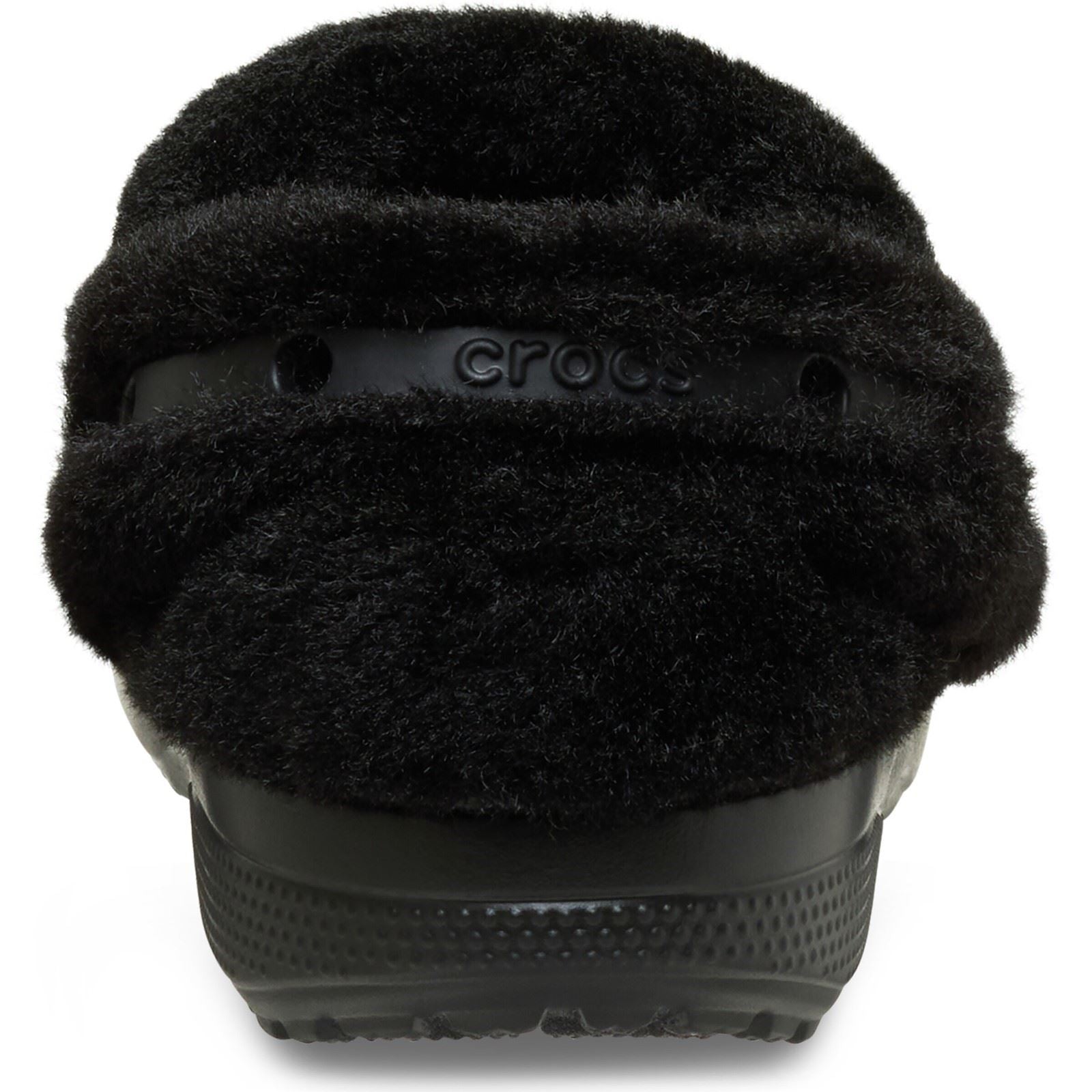 Crocs Unfurgettable Vegan Suede Polyester Women's Black Clogs