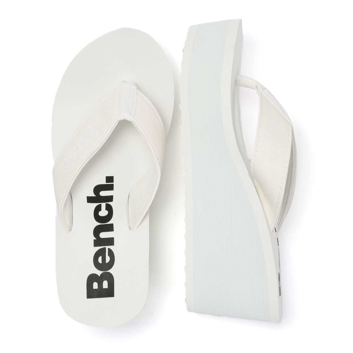 Bench Vacay Women's White Flip Flops
