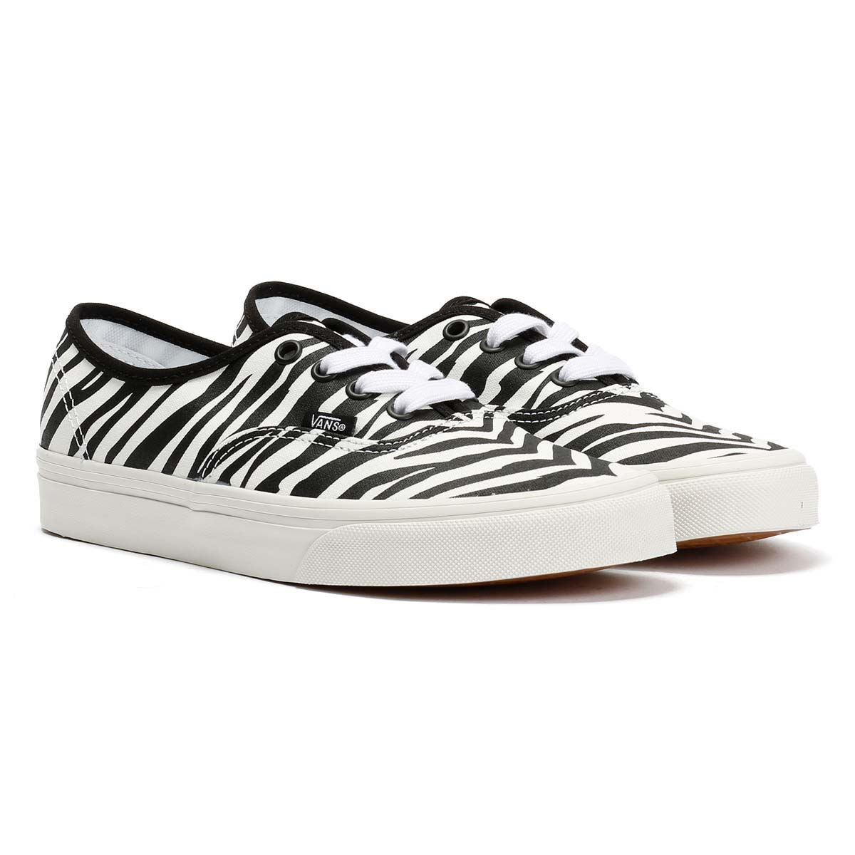 Vans Authentic Women's Animalier Zebra Trainers