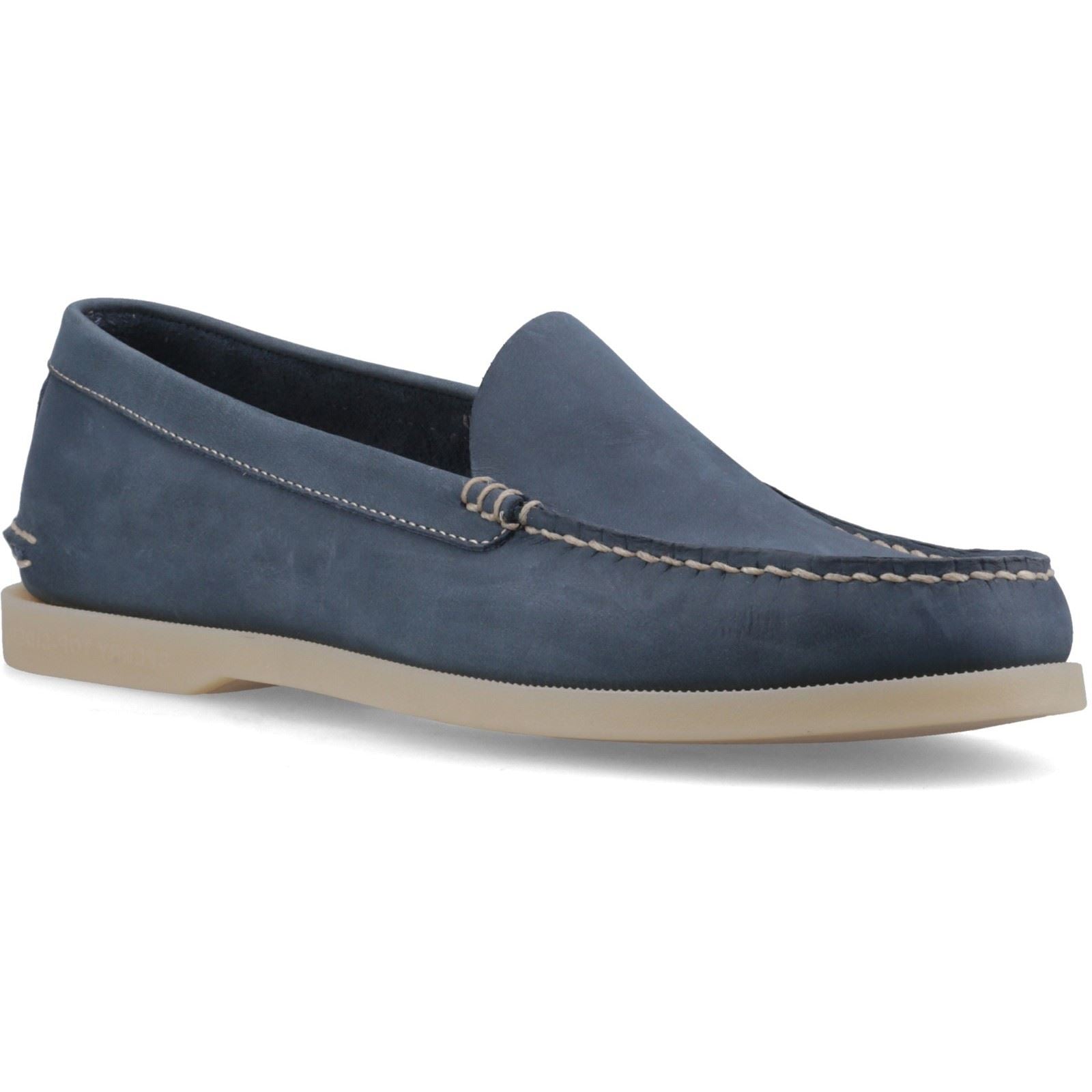 Sperry Authentic Venetian Leather Men's Navy Loafers