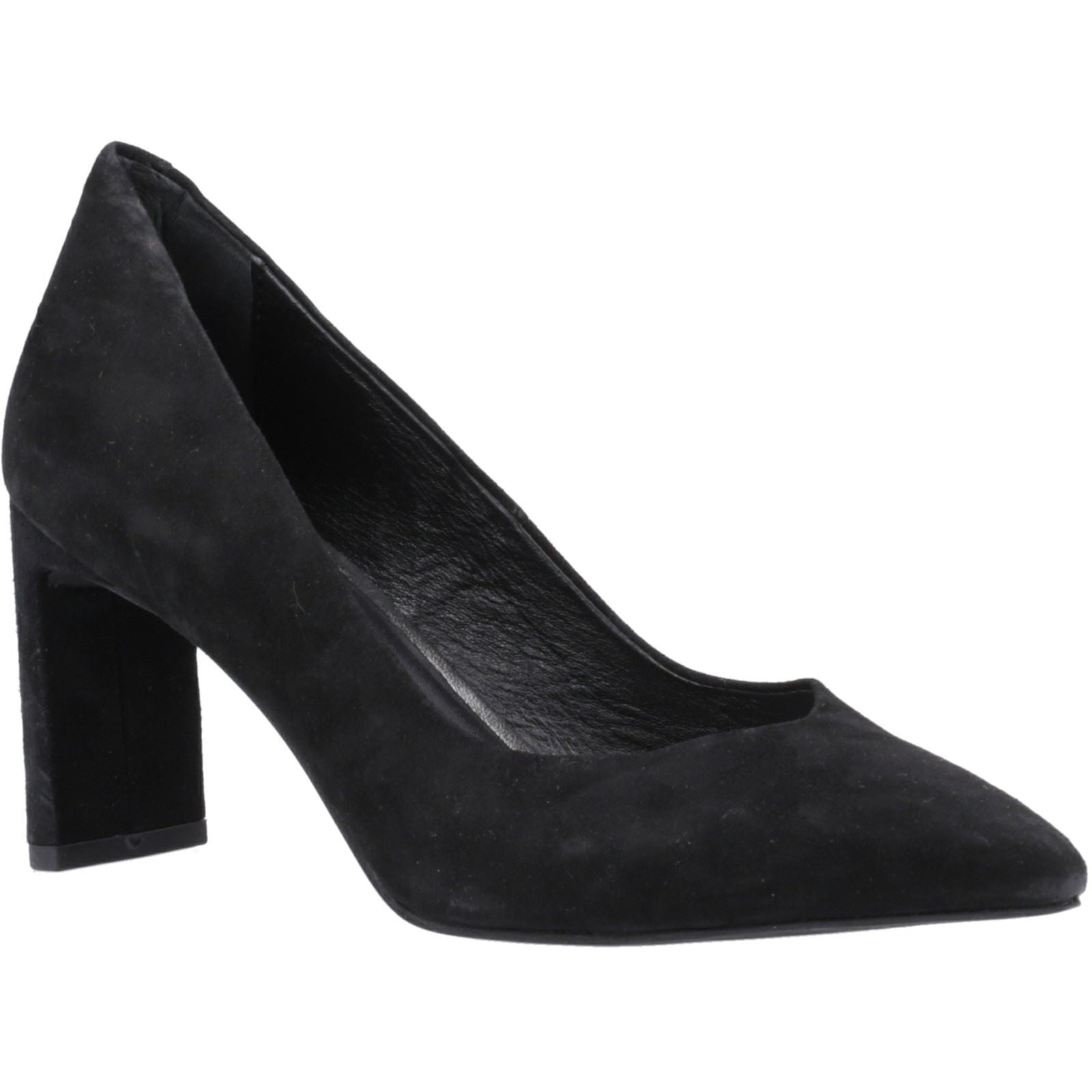 Hush Puppies Olivia Suede Women's Black Shoes