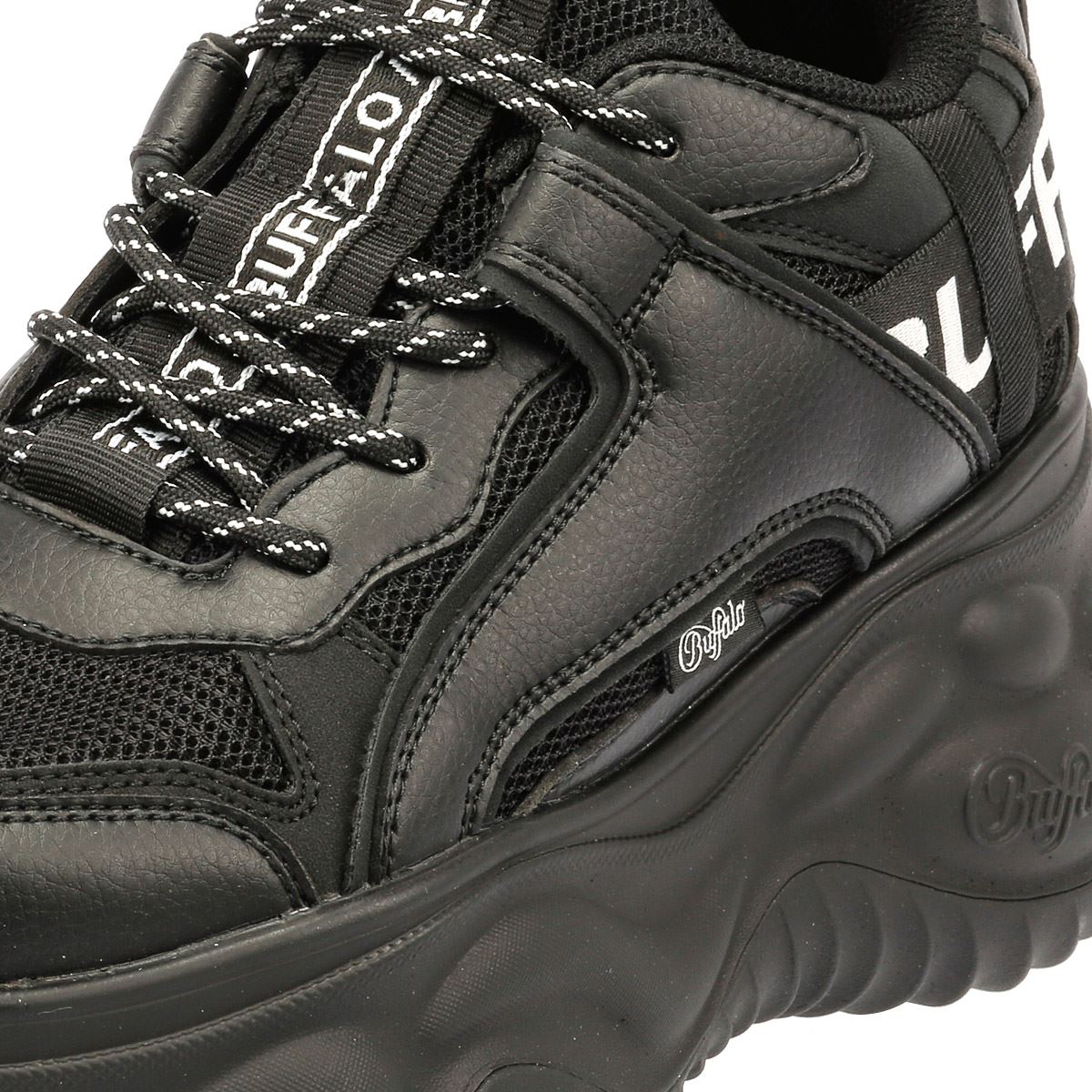 Buffalo Blader Matcha Women's Black Trainers