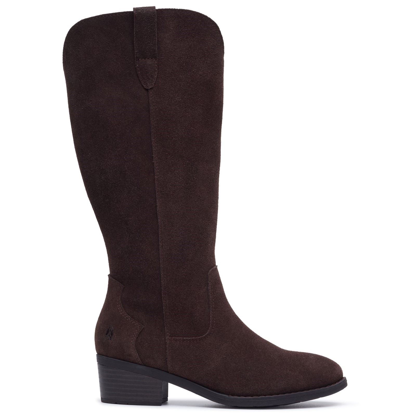 Hush Puppies Isabella Long Suede Women's Chocolate Winter Knee High Boots