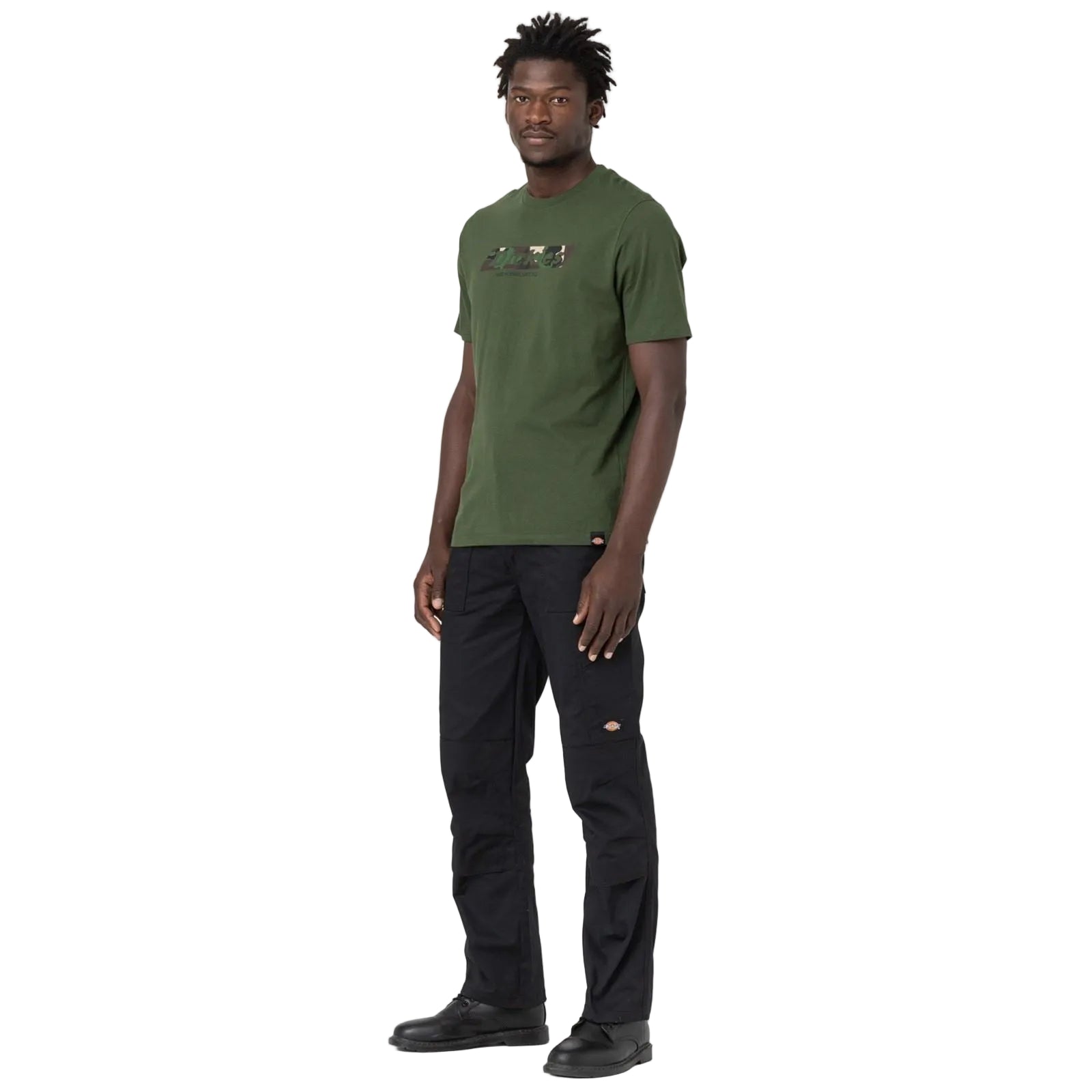 Dickies Action Flex Synthetic Men's Black Outdoor Trousers