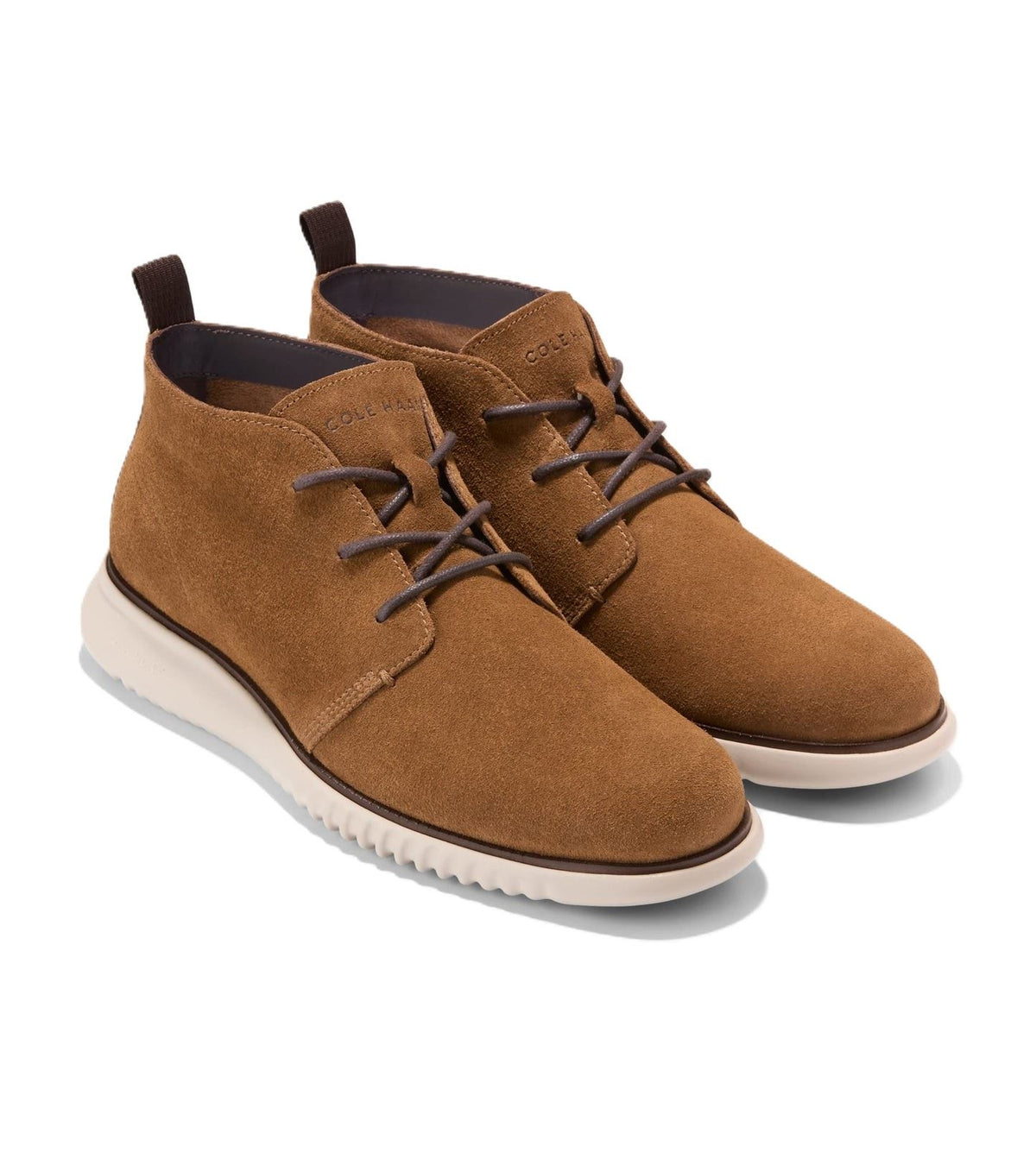 Cole Haan 2.Zerogrand Suede Men's Spiced Brown Chukka Boots