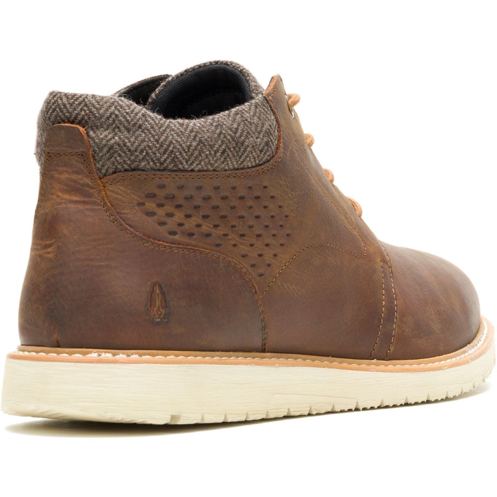 Hush Puppies Jenson Leather Men's Tan Ankle Boots