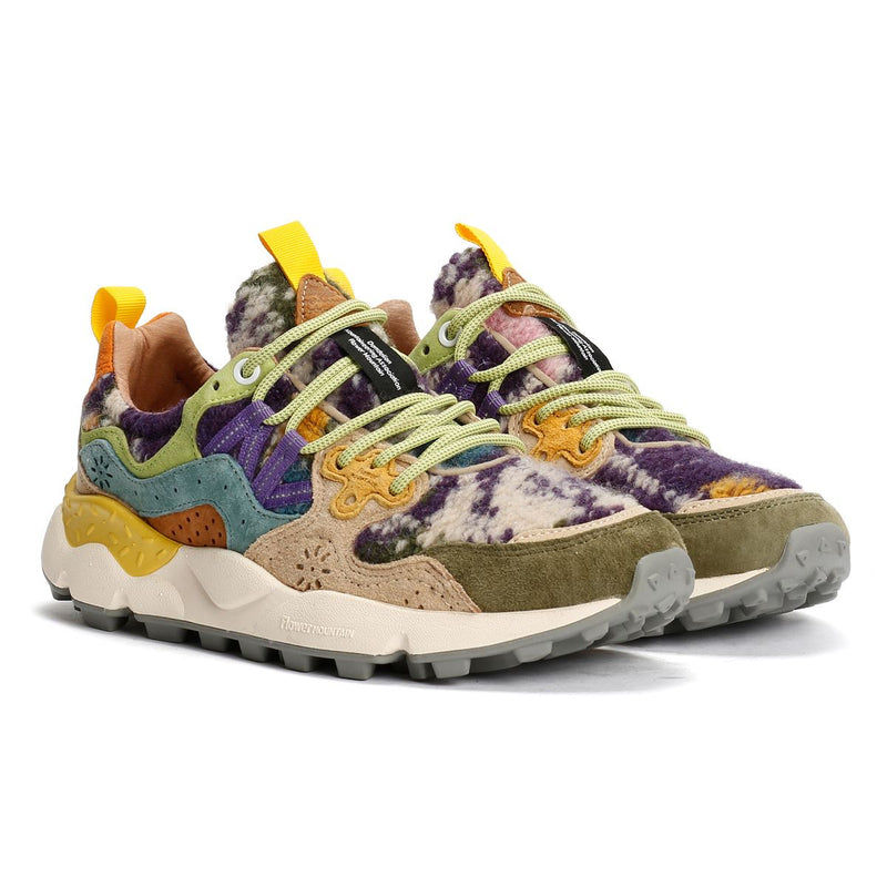Flower Mountain Yamano 3 Women's Olive/Multi Trainers