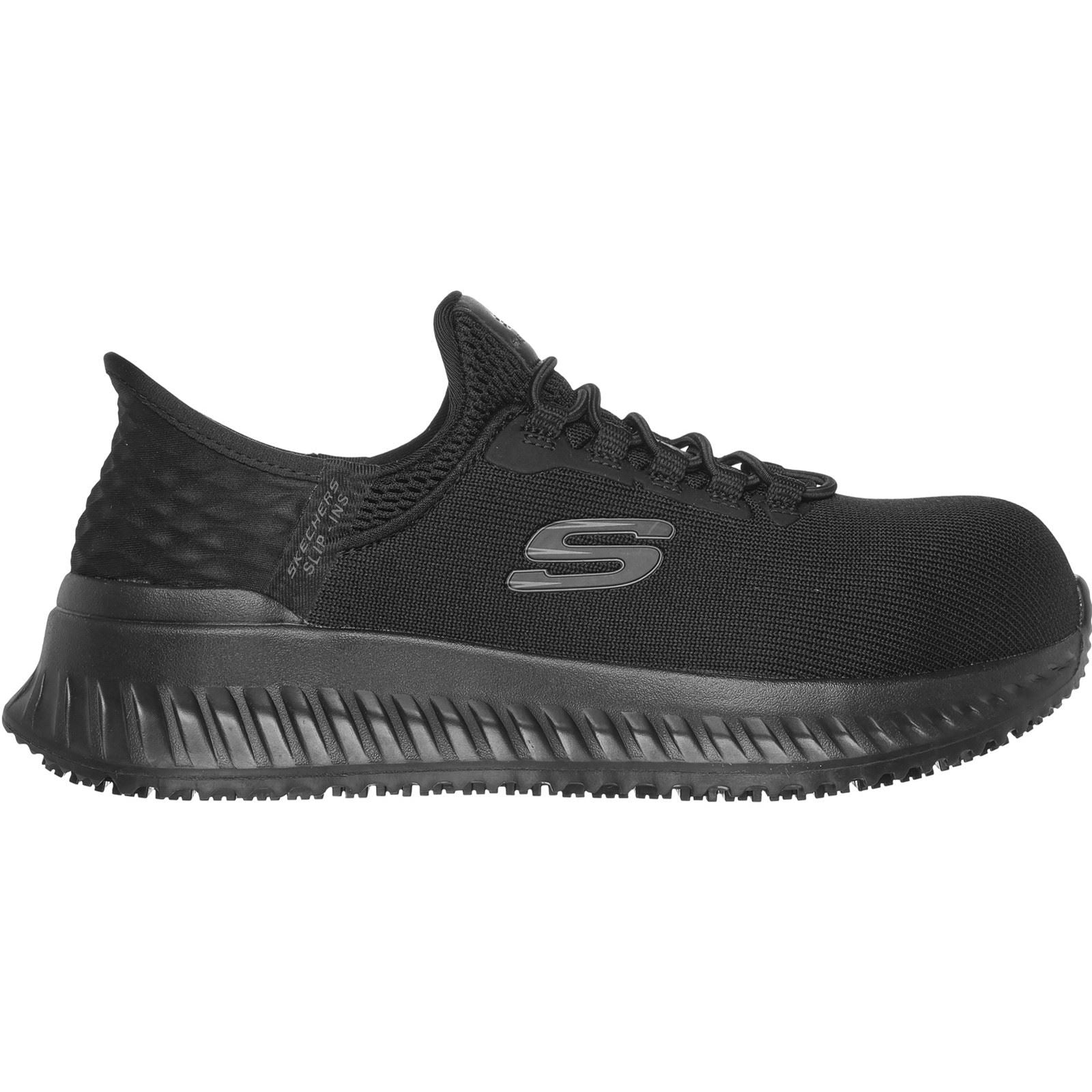Skechers Workwear Tilido Ombray Mesh Women's Black Safety Trainers