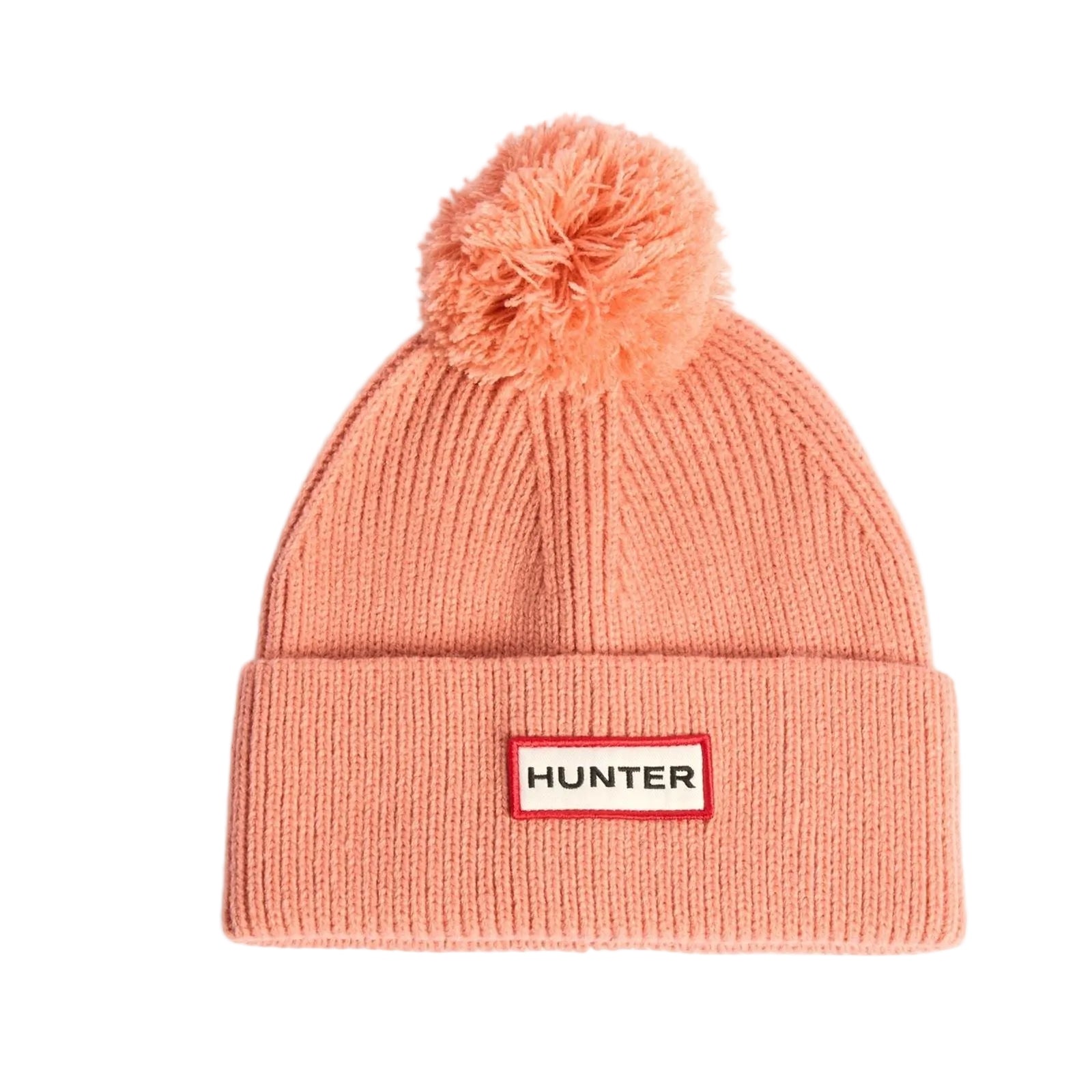 Hunter Arrinay Ribbed Pom Beanie/Scarf Box Set Terracotta Hat & Scarf Set - One Size