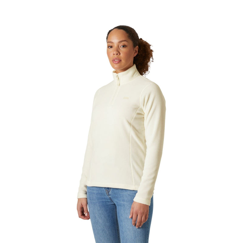 Helly Hansen Sport Daybreaker 1/2 Zip Polyester Women's White Fleece Pullover
