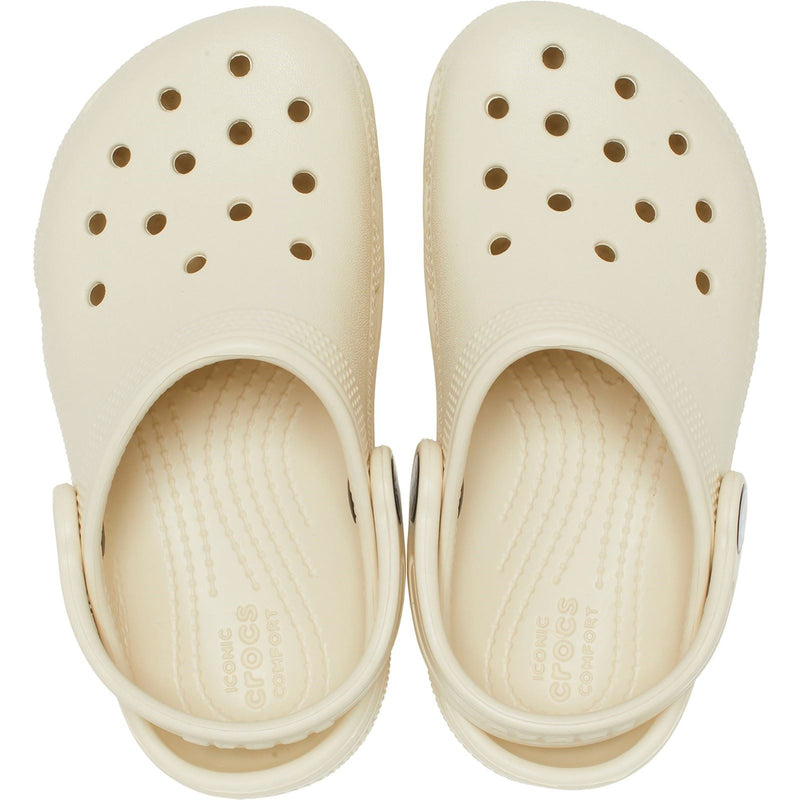 Crocs Toddler Classic Croslite Rubber Bone Clogs