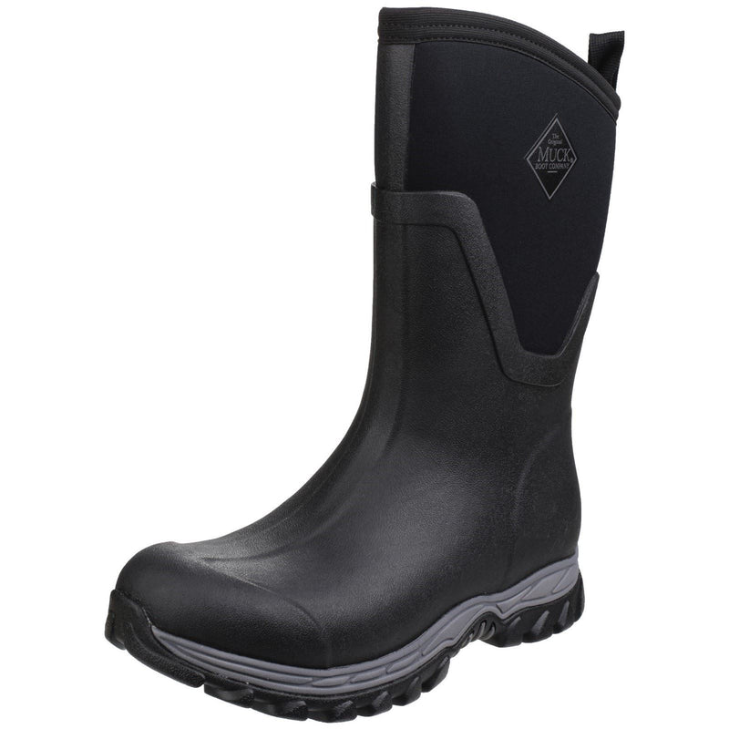 Muck Boots Arctic Sport Mid Rubber Black Wellington Boots