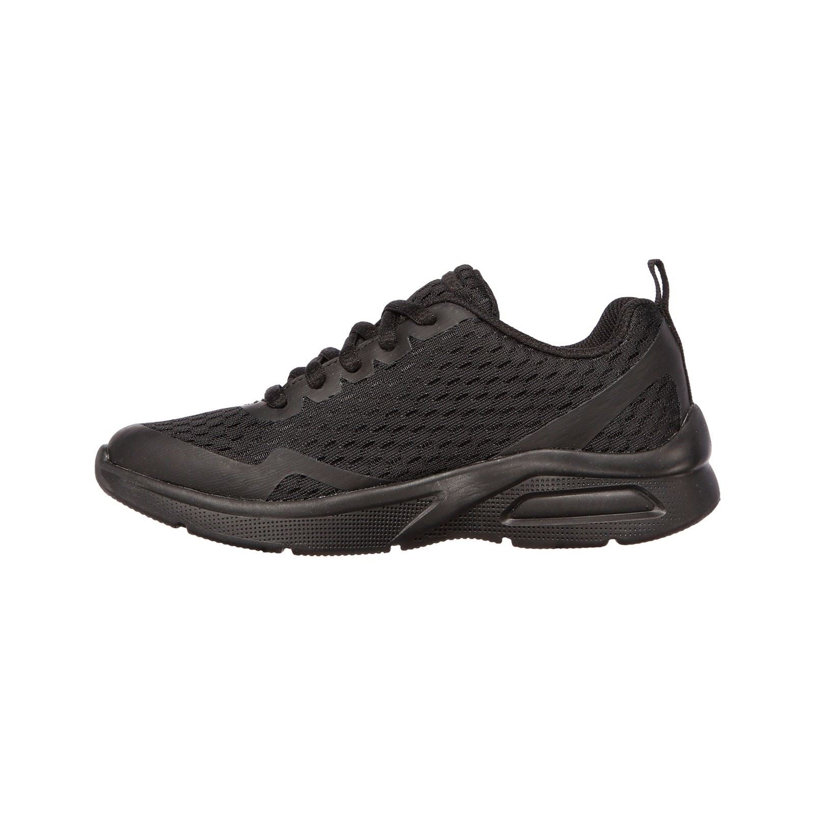 Skechers Microspec Max Synthetic Boys's Black Textile & Trim Trainers