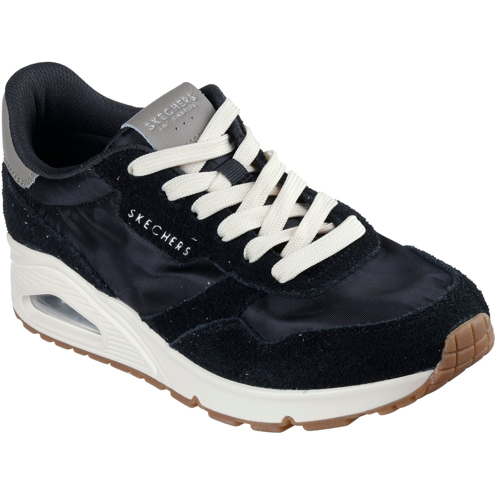 Skechers Uno Vintage Dayz Leather Women's Black Trainers