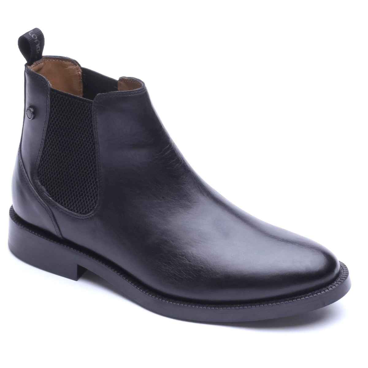 Base London Enzo Leather Men's Black Boots