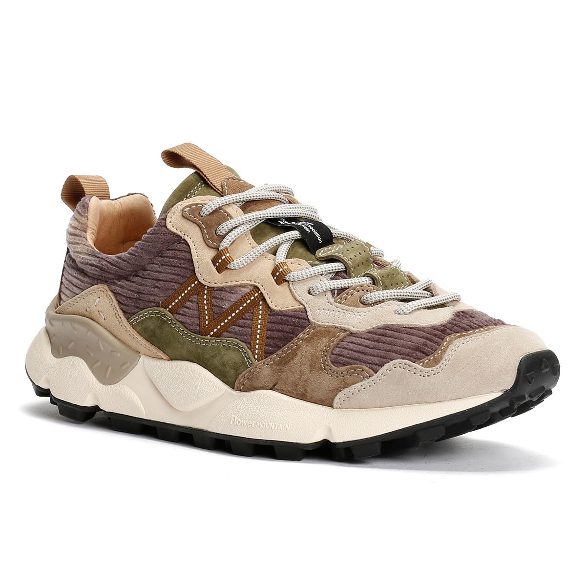 Flower Mountain Lenzan Lilac/Brown Trainers