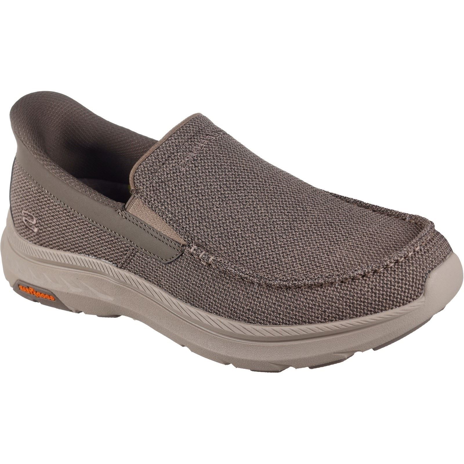 Skechers Pollard Wilfred Textile Men's Taupe Loafers