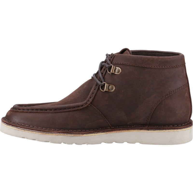Hush Puppies Oswald Leather Men's Brown Boots