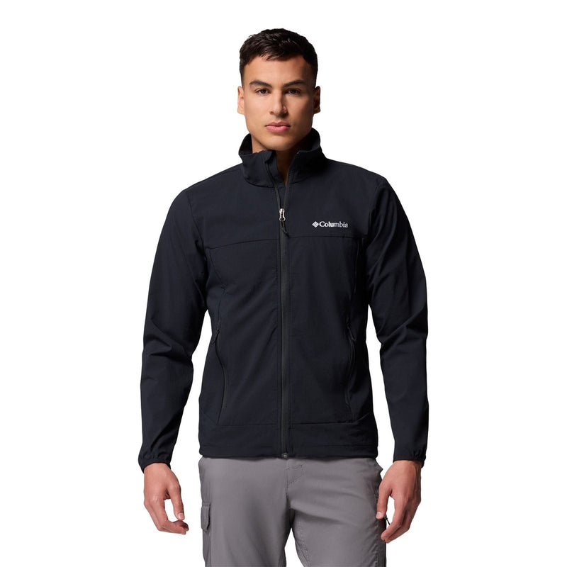 Columbia Heather Canyon II Jacket Men's Black Softshell Jacket