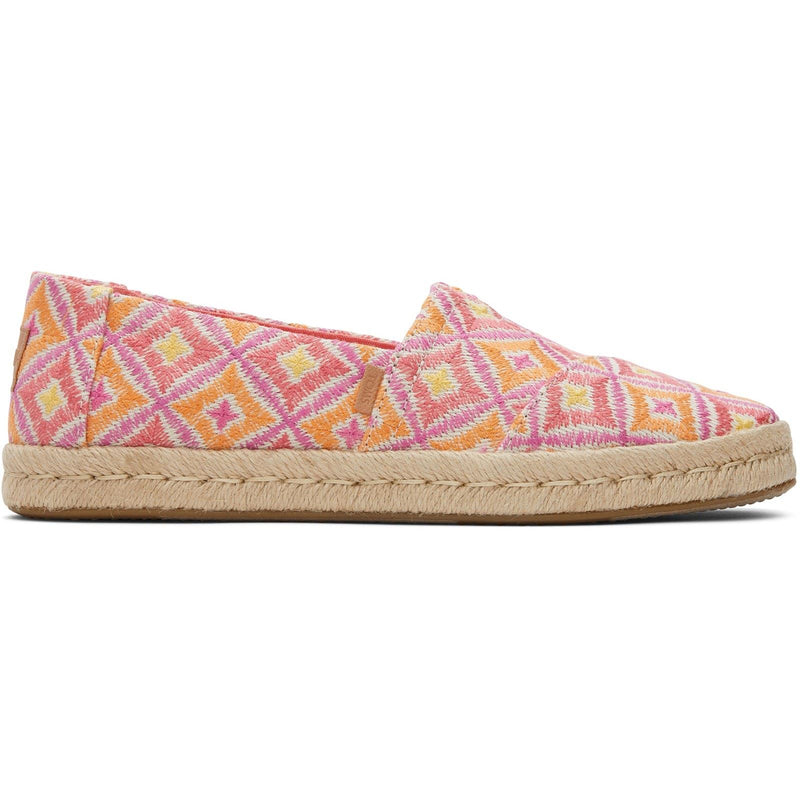 TOMS Alpargata Rope 2.0 Polyester Women's Shell Pink Espadrilles
