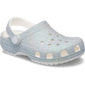 Crocs Classic Glitter Clog Synthetic White Clogs