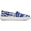 TOMS Alpargata Mallow 100% Cotton Women's Navy Espadrilles