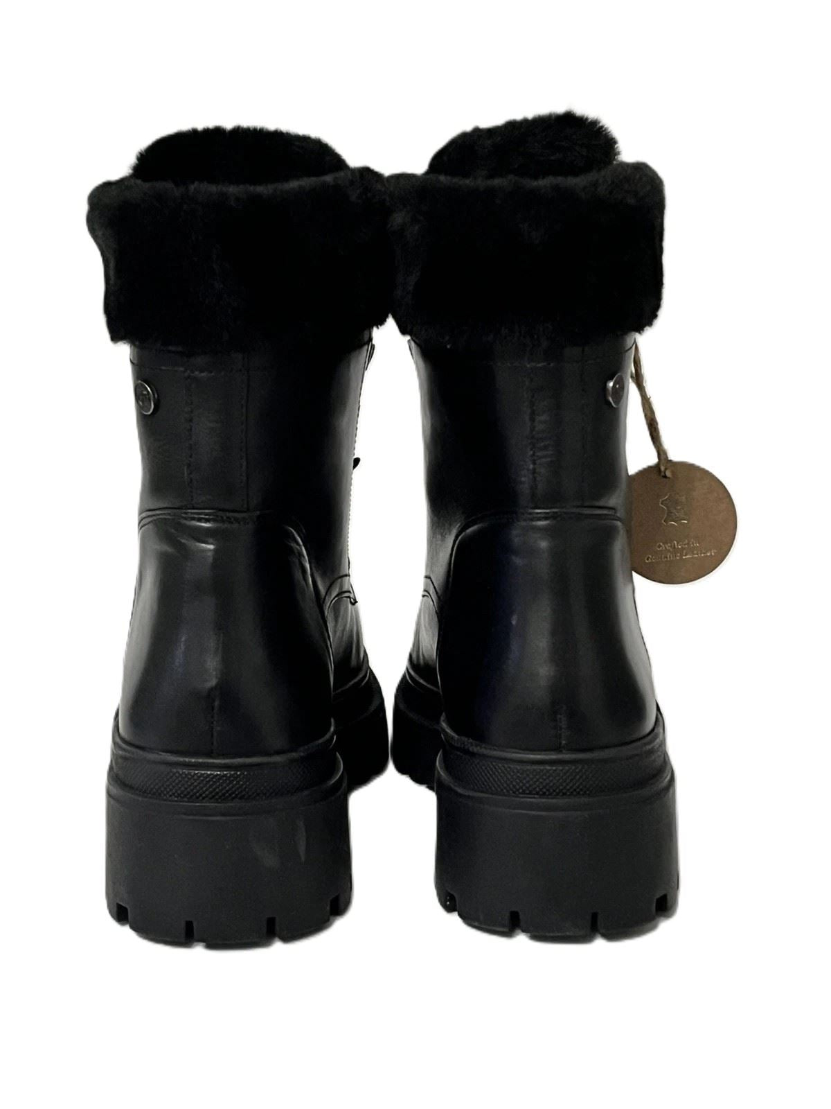 Osprey London The Budapest Leather Women's Black Boots