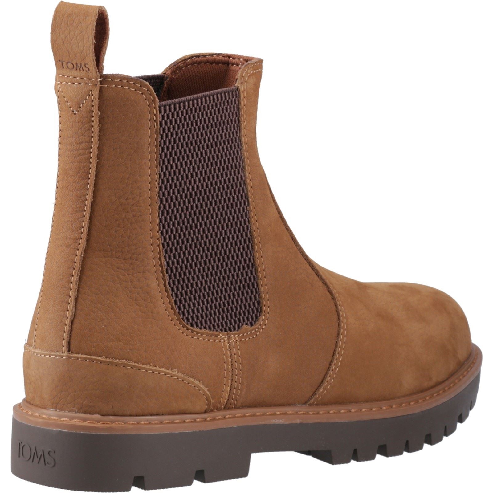 TOMS Griffin Leather Men's Brown Boots