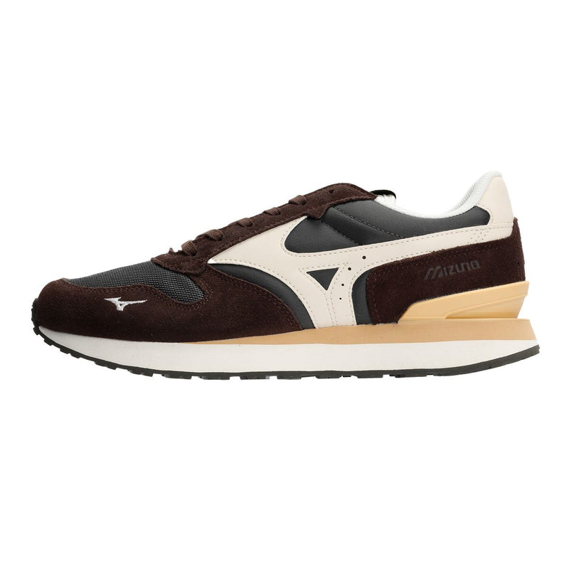 Mizuno RB87 Suede Black Sand/Summer Sand/Mole Trainers