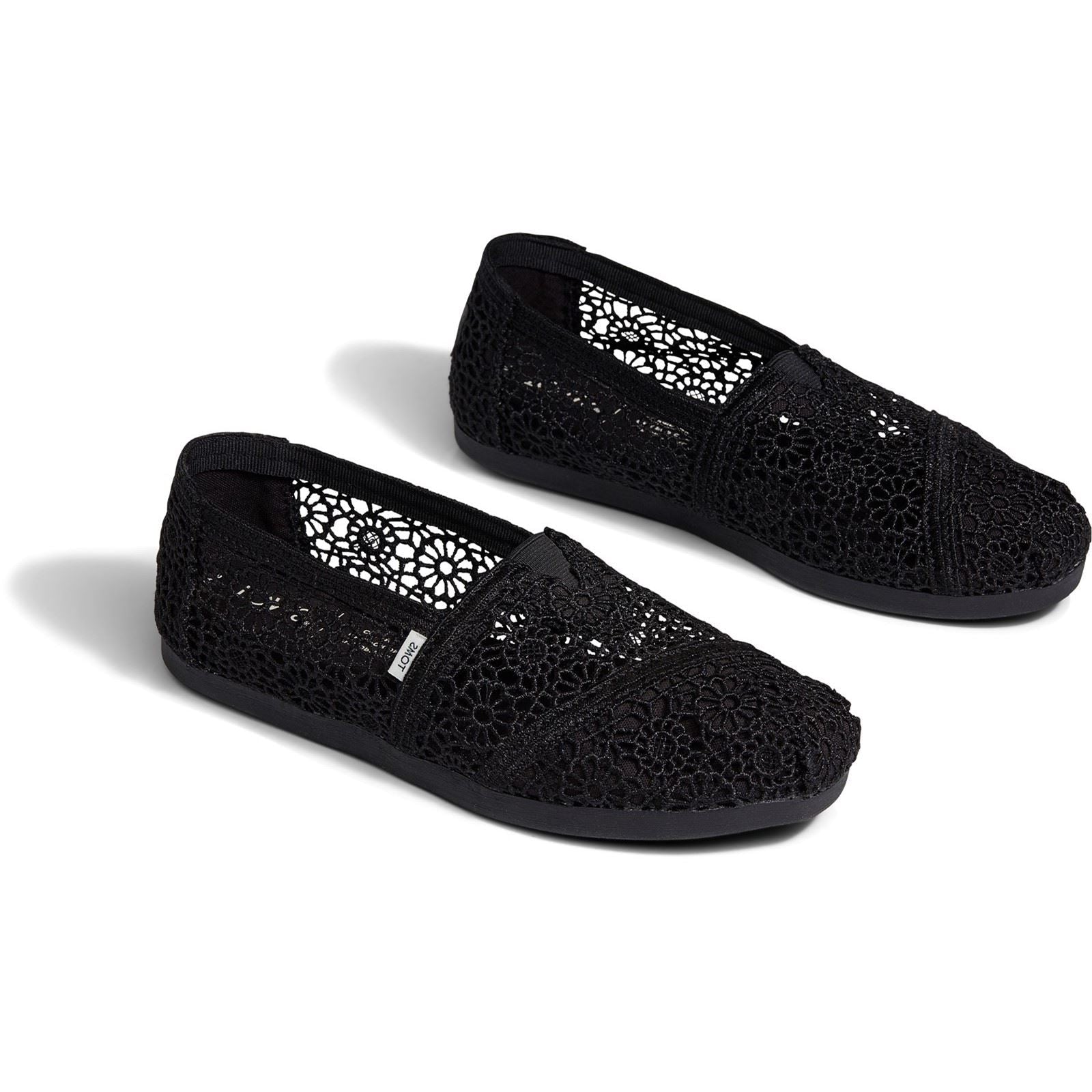 TOMS Alpargata Synthetic Women's Black Espadrilles